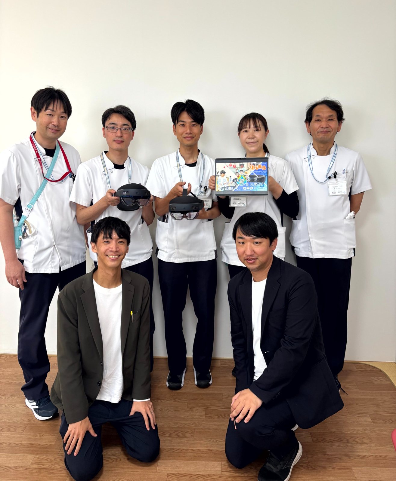 三九朗東リハビリテーション病院のスタッフとリハまる